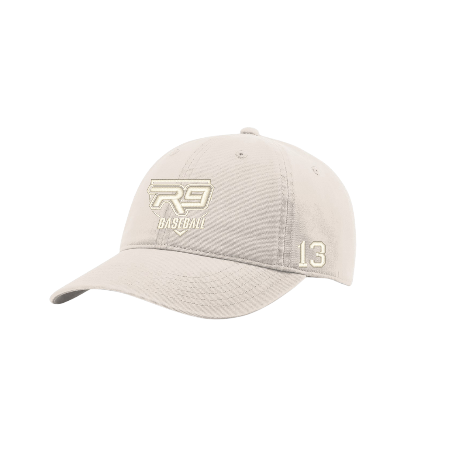Embroidered Relaxed Cotton Twill Hat